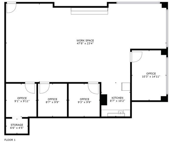 Class A Downtown Office Suite: 125 Bank St, Missoula, MT 59802